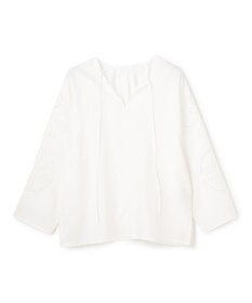 UNFILO L エンブロイダリー ブラウス