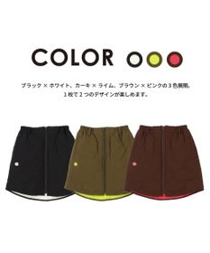 PW CIRCULUS 【WOMEN】キルティング中綿リバーシブルスカート  ゴルフウェア レディース