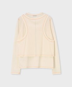 Paul Smith レイヤード シアー カットソー