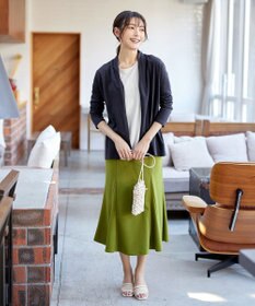 Tiaclasse 【新色追加・UVケア・接触冷感】“やみつき”着ながしロングカットソーカーデ