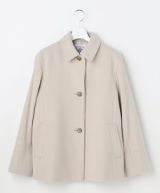 J.PRESS LADIES ショートビーバー ショート丈 ステンカラー コート