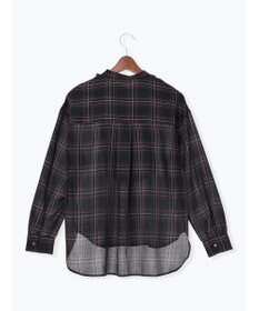 Te chichi チェックフリルブラウス