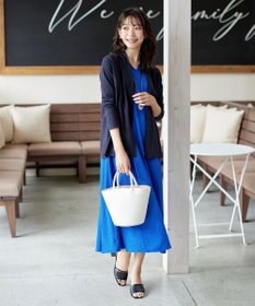 Tiaclasse 【新色追加・UVケア・接触冷感】“やみつき”着ながしロングカットソーカーデ