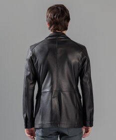 JOSEPH HOMME ライトゴートシュリンクレザー　ジャケット