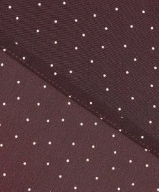 J.PRESS LADIES 【洗える】フェミニッシュパウダー dots ボウタイ ブラウス