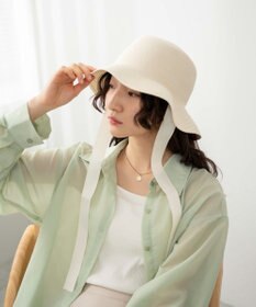 WEGO リボン付き雑材ハット