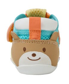 MIKI HOUSE HOT BISCUITS 【11.5-13.5cm】かかと顔 メッシュ ファーストベビーシューズ
