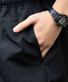 WEGO 【速乾/ウエストゴム/SMLサイズ】ナイロンイージーショーツ