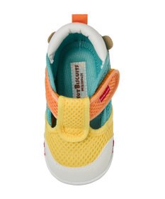 MIKI HOUSE HOT BISCUITS 【11.5-13.5cm】かかと顔 メッシュ ファーストベビーシューズ