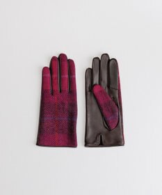 ORuKuBET Harris Tweed グローブ(WOMEN)【日本製・保湿成分/スクワラン加工・ 抗菌機能・タッチパネル対応】
