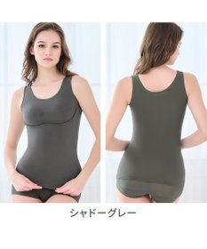 BRADELIS New York 【Yukine inc. 】ゆきねえ365綿混モアらく快適フルカップブラキャミ25 ノンワイヤー 補正下着 補整 カップ付き ブラトップ