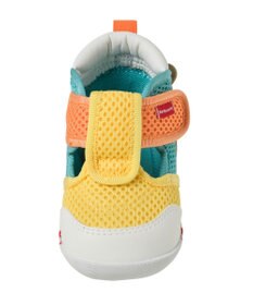 MIKI HOUSE HOT BISCUITS 【11.5-13.5cm】かかと顔 メッシュ ファーストベビーシューズ