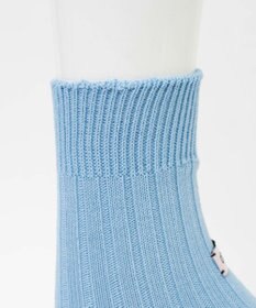 WEGO バックデザインクルーソックス