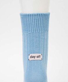 WEGO バックデザインクルーソックス