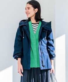 組曲 S 【WEB限定】フード付きライトブルゾン