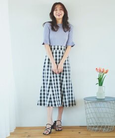 Feroux 【洗える】ニットコンビ ワンピース