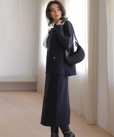 組曲 S 【加藤ローサさん着用】スムースストレッチニットアップ