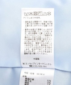 YECCA VECCA ウール混ミドル丈スタンドカラーコート