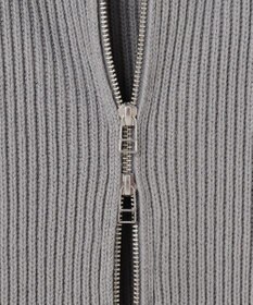 UNFILO MENS スウェットライク ジップベスト [24年秋冬商品]