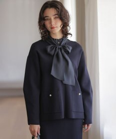 組曲 S 【加藤ローサさん着用】スムースストレッチニットアップ