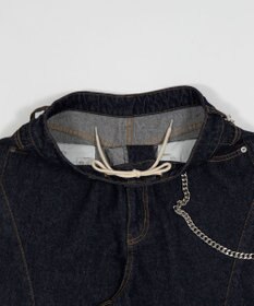 WEGO 【SMLサイズ展開】チェーン付きバルーンショーツ