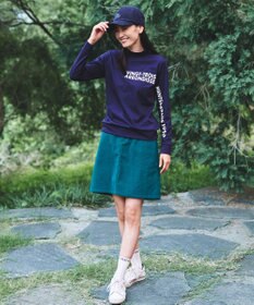 23区GOLF 【WOMEN】【吸水速乾/UVカット】スポーティ モックネックシャツ