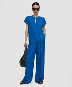 JOSEPH クレープ　ブラウス　DONNA