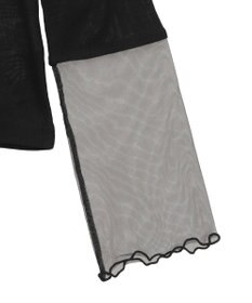 earth music&ecology シアースリーブプルオーバー