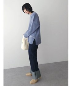 Green Parks ・Ｐｅｔｉｔ　Ｆｌｅｕｒ　Ｖネックラインニットチュニック