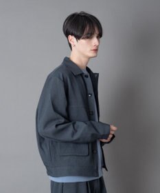 WEGO 【ユニセックス着用ITEM】ダブルポケットショートジャケット