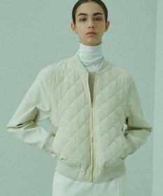 BEIGE， PEONY / スタジアムジャンパー