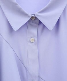 earth music&ecology アシメラッフルシャツ