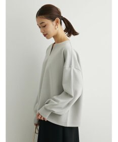 Green Parks キーネックダンボールプルオーバー