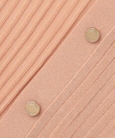 J.PRESS LADIES 【洗える・イージーケア】 SYNTHETIC BASIC ワイドリブ クルーネック カーディガン