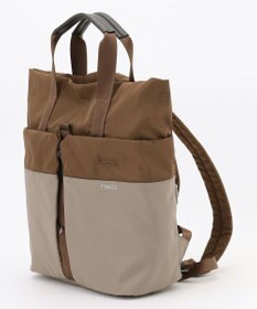 Y'SACCS ドローストリング コンビカラーリュックサック