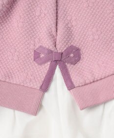 組曲 KIDS 【110-140㎝】フラワーキルト トレーナー