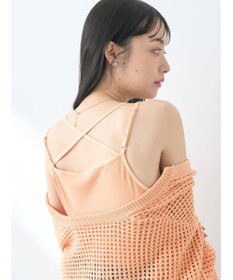 earth music&ecology キラキララインストーンキャミ