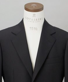 GOTAIRIKU シワになりにくい【御幸毛織/みゆきけおり】DRY SPINNER(ドライスピナー)スーツ_ブラック