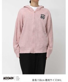 une nana cool 【ムーミン】 MOOMIN * une nana cool  なめらかふわふわフルジップパーカー