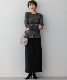 23区 【洗える】レイヤードビスチェ ニット