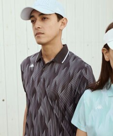FILA GOLF／marie claire 【Kappa】柄半袖ポロシャツ