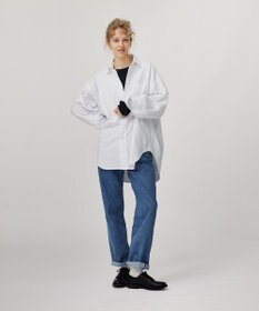 LENO OXFORD SHIRTS《UNISEX》オーバーサイズレギュラーカラーシャツ