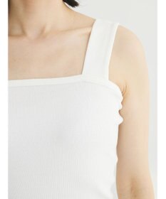 Green Parks スクエアリブタンクトップ