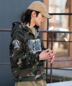 WEGO 【ユニセックス着用ITEM】スタンドネックZIPパーカー