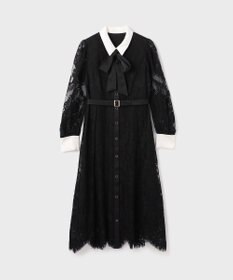 GRACE CONTINENTAL コードレースシャツドレス