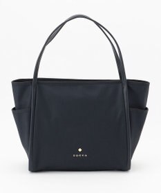 TOCCA TRIM LEATHER NYLONTOTE トートバッグ