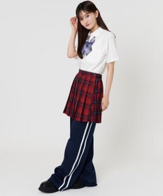 WEGO 【SCHOOL ITEM】スクールライントラックパンツ