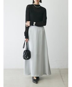 Green Parks AnriettMusee サテンナロースカート