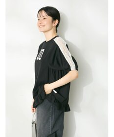 CRAFT STANDARD BOUTIQUE 接触冷感/UVカット/レースライン入りチュニック