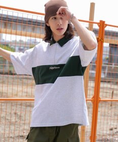 WEGO ワンポイントカラーブロックプルオーバー